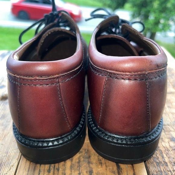 Dockers Mens Gordon Leather Dress Casual Cap Toe Lace-up Oxford Shoe Sz 11Wide - Picture 4 of 11